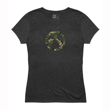 Picture of Magpul WOODLAND CAMO ICON TRI-BLEND T-SHIRT 2X CHARCOAL HEATHER MAG1171-011-2XL