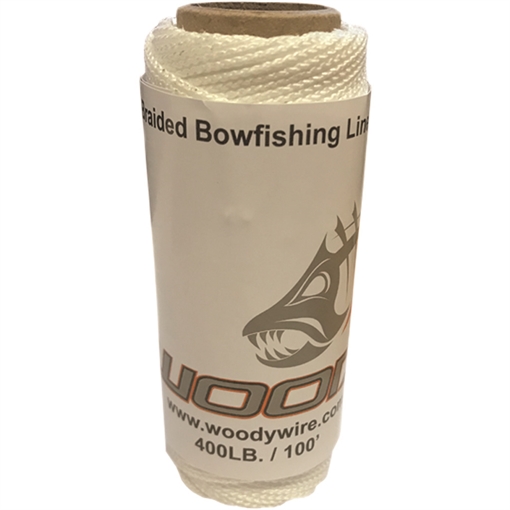 Picture of Woody Wire Woody Wire Bowfishing Braided Line 400 lb 100 ft. WW400-100