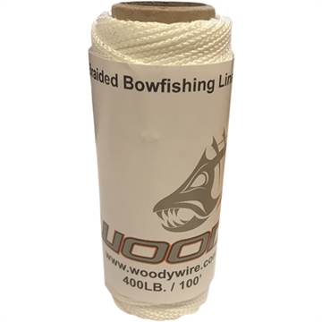 Picture of Woody Wire Woody Wire Bowfishing Braided Line 400 lb 100 ft. WW400-100