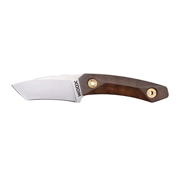 Picture of Woox Bad Boy Fixed Knive 2-3/4" Reverse Tanto Blade Walnut with Sheath BU.KNF040.01