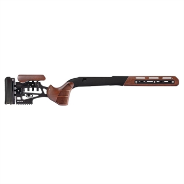 Picture of Woox Furiosa Chassis Walnut Aluminum/Wood Fits Ruger 10/22 Bolt Action 31" OAL SH.CHS011.13
