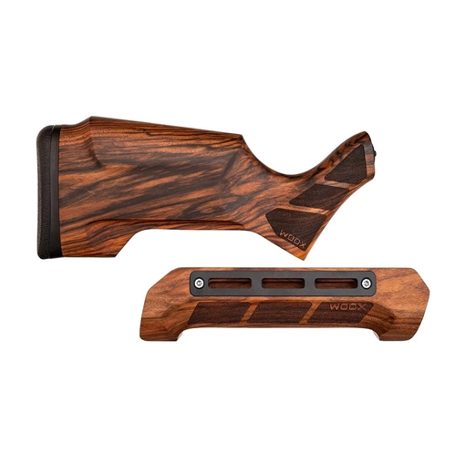 Picture of WOOX Gladiatore Stock and Forend Kit Mossberg 88/500/590 6-3/4" Action Tube High Grade Walnut SHSHG01501