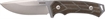 Picture of WOOX ROCK62 FIXED BLADE KNIFE - STONEWASHED GREY - MICARTA® / CHECKERED BUKNF00108