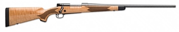 Picture of Winchester Repeating Arms Model 70 Super Grade 243 Win Caliber with 5+1 Capacity, 22" Barrel, High Polished Blued Metal Finish & Gloss AAA Maple Stock Right Hand (Full Size) 535218212