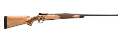 Picture of Winchester Repeating Arms Model 70 Super Grade 6.5 Creedmoor Caliber with 5+1 Capacity, 22" Barrel, High Polished Blued Metal Finish & Gloss AAA Maple Stock Right Hand (Full Size) 535218289