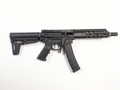 Picture of Wraithworks WARSCORP9 Side-Charging AR Pistol - Black WARSCORP9-BLK-BSL8