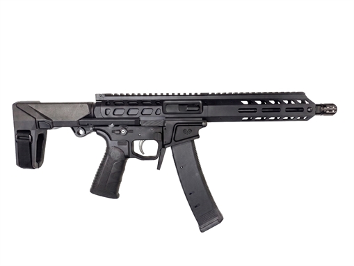Picture of Wraithworks WARSCORP9 Side-Charging AR Pistol - Black WARSCORP9-BLK-HBPDW