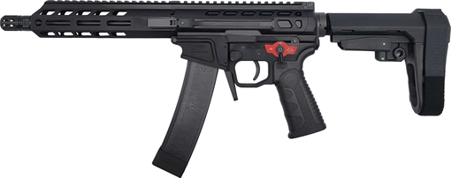 Picture of Wraithworks WARSCORP9 Side-charging AR Pistol - Black | 9mm | 8.5" Barrel | 7" M-LOK Rail | Accepts Scorpion Mags | Installed BSFIII Trigger WARSCORP9-BLK-BFSIII