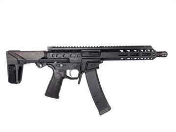 Picture of Wraithworks WARSCORP9 Side-Charging AR Pistol - Black WARSCORP9-BLK-HBPDW