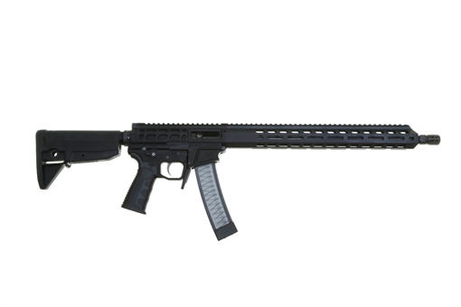 Picture of Wraithworks WARSCORP9 Side-charging AR Rifle - Black | 9mm | 16" Barrel | 13" M-LOK Rail | Accepts Scorpion Mags WARSCORP9-BLK-CARBINE