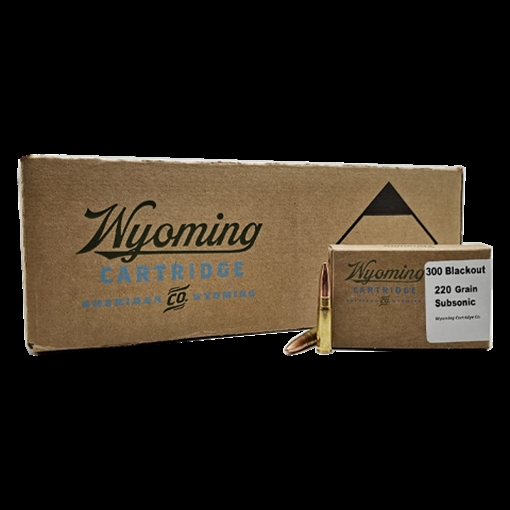 Picture of WYOMING CATRIDGE COMPANY 300BLK 220G FMJ 20RD BX 500RD CASE 300BLK220