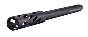 Picture of Tactical Solutions SB-X, Threaded Barrel, 16.625" With Shroud, For Ruger 10/22, Matte Black Finish 1022SBX-MB 1022SBXMB