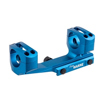 Picture of Warne Mfg. Company 30MM ULTRA HIGH (1.435'') 0 MOA MOUNT, BLUE XSKEL30BU