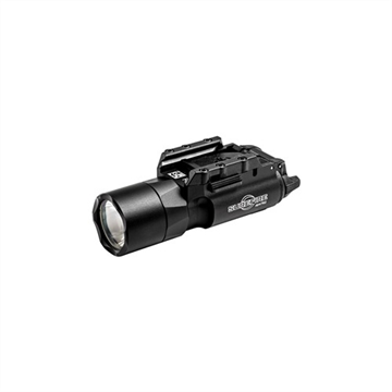 Picture of Surefire X300 Ultra, Weaponlight, White LED, 1000 Lumens, Fits Picatinny and Universal, For Pistols, Black, 2x CR123 Batteries X300U-A X300UA