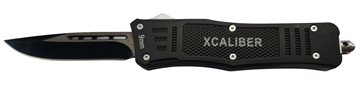 Picture of Xcaliber Knife Company  9mm  Medium 3.25" OTF Drop Point 440C SS Blade, 4.64" Steel Handle 728881687430