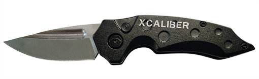 Picture of Xcaliber Knife Company  Switch Blade  2.41" Folding Drop Point Plain Stainless D2 Steel Blade. 4.15" Aluminum Handle 728881687621