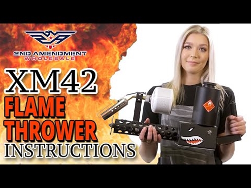 Picture of XM42 Lite Flamethrower - Black XM42-LITE-BLACK