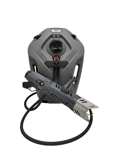 Picture of XM42-X Flamethrower with Backpack Tank - STEALTH GRAY XM42-BPT-COMBO-GRAY