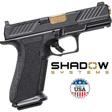 Picture of XR920 9MM 4IN BBL BLACK / COMBAT SLD OPTIC CUT / SPIRAL UNTHREADED BRONZE BBL - NO SAFTEY            SS-3005