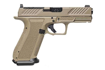 Picture of XR920 9MM 4IN BBL FDE FRAME /COMBAT SLD OPTIC CUT / SPIRAL UNTHREADED BLACK BBL - NO SAFTEY SS-3018