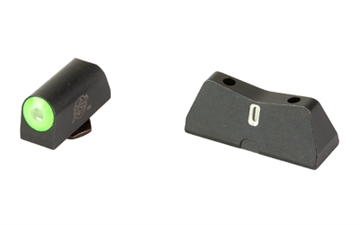 Picture of XS Sights DXT2 Pro Big Dot Sights, Fits Glock 20/21/29/30/30S/37/41, Black Nitride Finish, Green, Tritium Front/Rear GL-X203S-5G