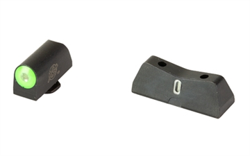 Picture of XS Sights DXT2 Pro Big Dot Sights, Fits Glock 42/43/43X/48, Black Nitride Finish, Green, Tritium Front/Rear GL-X202S-5G