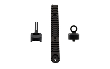 Picture of XS Sights Lever Rail and Sights, White Stripe Front Sight, Ghost Ring Rear, Fits Marlin/Ruger 1894 with Front Sight Installed in Ramp ML-1009-5