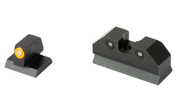 Picture of XS Sights R3D, 2.0, Tritium Night Sight, For Desert Eagle (.44 Mag/.50AE), Standard Height, Orange Front Outline, Green Tritium Front/Rear MR-R201S-6N