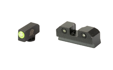 Picture of XS Sights R3D 2.0, Tritium Night Sight, Fits Glock 20/21/29/30/30S/37/41, Green Front Outline, Green Tritium Front/Rear GL-R202P-6G