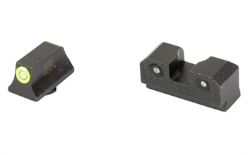 Picture of XS Sights R3D 2.0, Suppressor Height Night Sight, Fits Glock 43, Green Front Outline, Green Front/Rear Tritium GL-R206P-6G