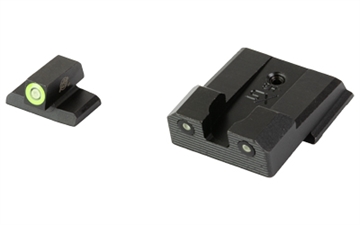 Picture of XS Sights R3D, 2.0, Tritium Night Sight, For HK P30, Standard Height, Green Front Outline, Green Tritium Front/Rear HK-R203P-6G