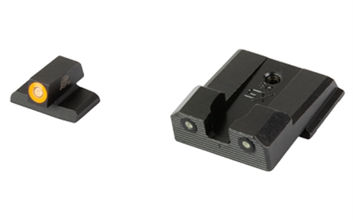 Picture of XS Sights R3D, 2.0, Tritium Night Sight, For HK P30, Standard Height, Orange Front Outline, Green Tritium Front/Rear HK-R203P-6N