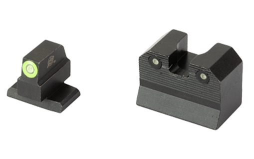 Picture of XS Sights R3D, 2.0, Tritium Night Sight, For HK VP9, Suppressor Height, Green Front Outline, Green Tritium Front/Rear HK-R202P-6G