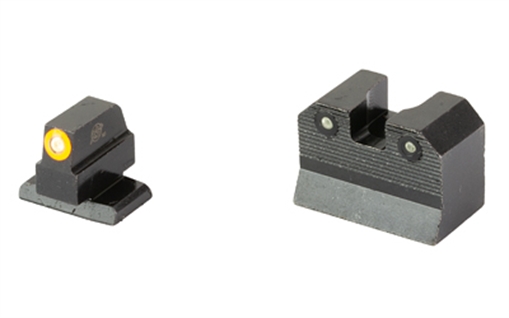 Picture of XS Sights R3D, 2.0, Tritium Night Sight, For HK VP9, Suppressor Height, Orange Front Outline, Green Tritium Front/Rear HK-R202P-6N