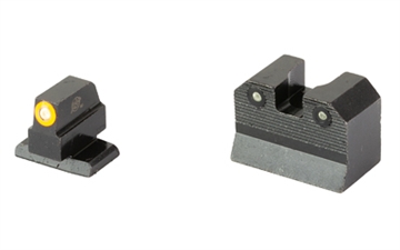 Picture of XS Sights R3D, 2.0, Tritium Night Sight, For HK VP9, Suppressor Height, Orange Front Outline, Green Tritium Front/Rear HK-R202P-6N