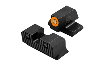 Picture of XS Sights R3D 2.0, Night Sight, Fits S&W Bodyguard 2.0, Orange Tritium Front Sight SW-R209S-6N