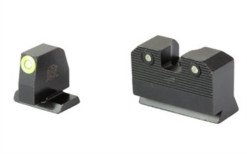 Picture of XS Sights R3D 2.0, Suppressor Height Night Sight, For S&W M&P OR Full Size & Compact, Green Front Outline, Green Tritium Front/Rear SW-R205P-6G