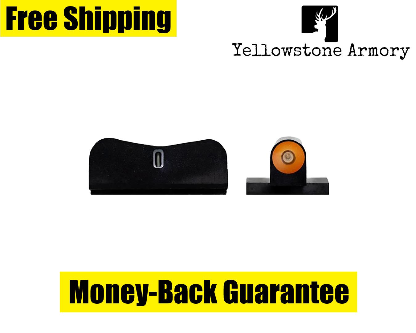 XS Sights DXT2 Big Dot Pistol Orange S&W M&P 9 Shield EZ SW-0032S-5N-img-0