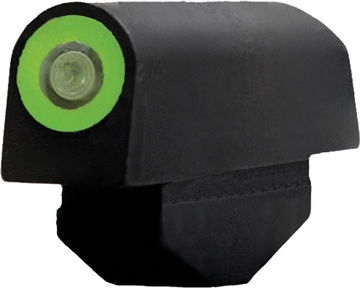 Picture of XS Sights Standard Dot Revolver Front Sight-Smith & Wesson Black Green Tritium Green Outline Front Sight RV0003N4G