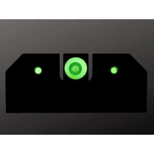 Picture of XS Sights R3D Night Sights Set for Glock 42/43/43x/48 Green Bulk 20/ct GL-R014P-6G-BULK
