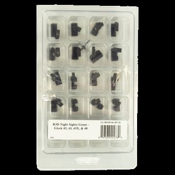 Picture of XS Sights R3D Night Sights Set for Glock 42/43/43x/48 Green Bulk 20/ct GL-R014P-6G-BULK