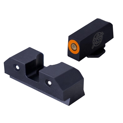 Picture of XS Sights R3D Night Sights Set for Glock 42/43/43x/48 Orange Bulk 20/ct GL-R014P-6N-BULK