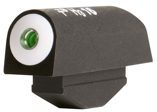 Picture of XS Sights Big Dot Tritium, Front Sight, Fits Smith & Wesson J-Frames and Ruger SP101 with pinned front sights, Green with White Outline RV-0001N-3 RV0001N3