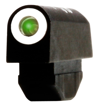 Picture of XS Sights Standard Dot Revolver Front Sight-Smith & Wesson Black Green Tritium White Outline Front Sight RV0001N4