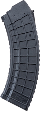 Picture of Xtech Tacitcal Gen2 30rd Waffle 7.62X39 Fits AK-47 Black Stainless Steel XTT1152BLKMAG47