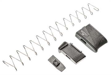 Picture of XTECH MTX M&P SHIELD 9MM +2 .40 S&W +1 MAGAZINE EXTENSION WITH SPRING XTT125-BLK SHIELD MTX XTT125-BLK-SHIELD-MTX