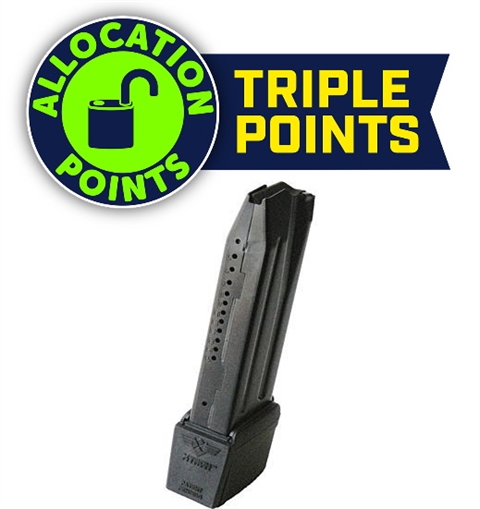 Picture of XTech Tactical HK VP9/P30 9mm Magazine - Black | 21rd XTT130-BLK-21RD-MTX