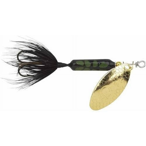 Picture of YAKIMA ROOSTER TAILS ROOSTER TAIL 1/16 BLK C'DOG 206