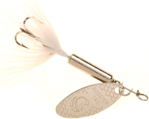 Picture of YAKIMA ROOSTER TAILS ROOSTER TAIL 1/16 CHOME/WHT 206
