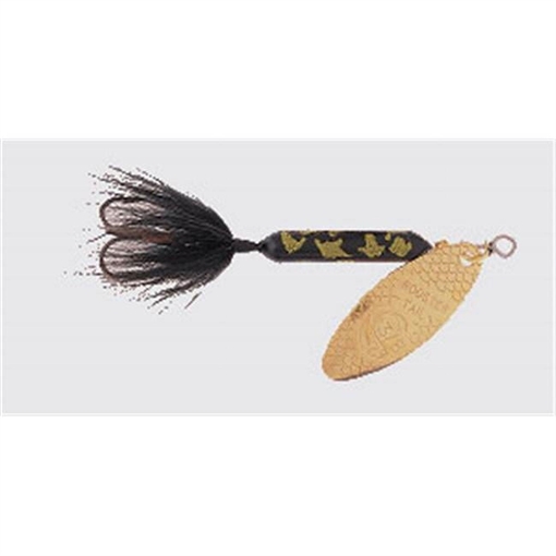 Picture of YAKIMA ROOSTER TAILS ROOSTER TAIL 1/24 BLK C'DOG 204